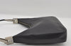 Authentic GUCCI Vintage Shoulder Hand Bag Purse Leather 0013812 Black 6333I