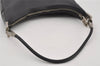 Authentic GUCCI Vintage Shoulder Hand Bag Purse Leather 0013812 Black 6333I
