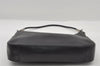 Authentic GUCCI Vintage Shoulder Hand Bag Purse Leather 0013812 Black 6333I