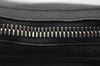 Authentic GUCCI Vintage Shoulder Hand Bag Purse Leather 0013812 Black 6333I