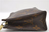 Auth LOUIS VUITTON Monogram Poche Toilette 15 Cosmetics Pouch M47546 LV 6335C