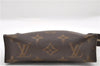 Auth LOUIS VUITTON Monogram Poche Toilette 15 Cosmetics Pouch M47546 LV 6335C
