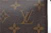 Auth LOUIS VUITTON Monogram Poche Toilette 15 Cosmetics Pouch M47546 LV 6335C