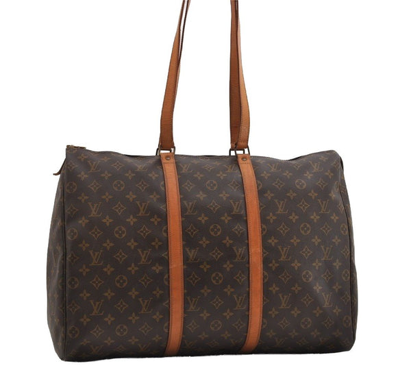 Authentic Louis Vuitton Monogram Flanerie 50 Shoulder Boston Bag M51116 LV 6335I