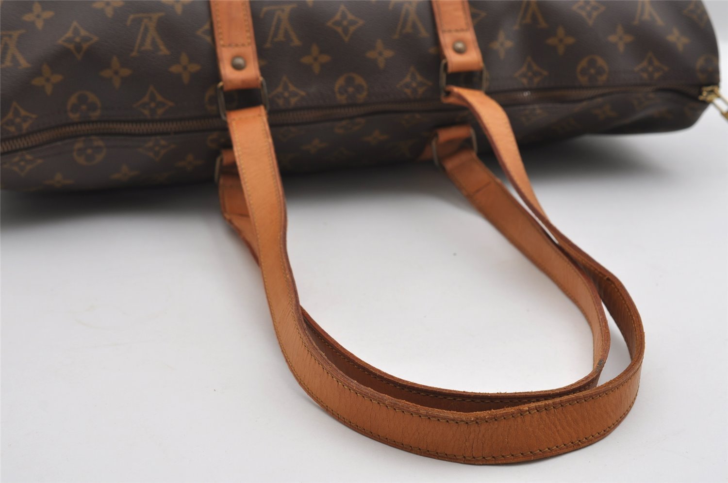 Authentic Louis Vuitton Monogram Flanerie 50 Shoulder Boston Bag M51116 LV 6335I