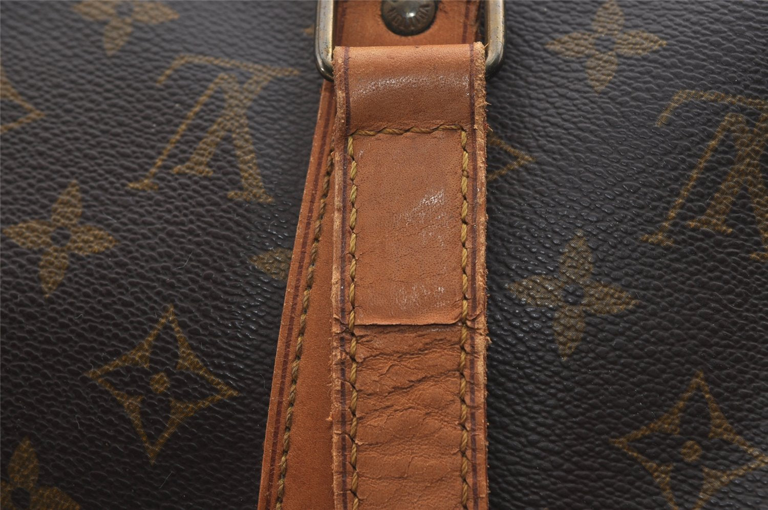 Authentic Louis Vuitton Monogram Flanerie 50 Shoulder Boston Bag M51116 LV 6335I