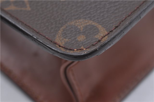 Authentic Louis Vuitton Monogram Pochette Homme Clutch Hand Bag M51795 LV 6337D