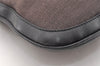 Authentic GUCCI Vintage Shoulder Bag Purse Canvas Leather 0014129 Brown 6337I