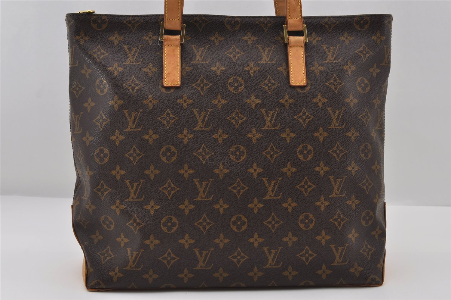 Authentic Louis Vuitton Monogram Cabas Mezzo Shoulder Tote Bag M51151 LV 6340I