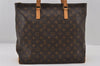 Authentic Louis Vuitton Monogram Cabas Mezzo Shoulder Tote Bag M51151 LV 6340I