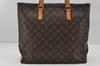 Authentic Louis Vuitton Monogram Cabas Mezzo Shoulder Tote Bag M51151 LV 6340I