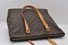 Authentic Louis Vuitton Monogram Cabas Mezzo Shoulder Tote Bag M51151 LV 6340I