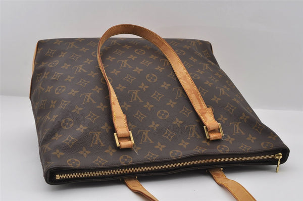 Authentic Louis Vuitton Monogram Cabas Mezzo Shoulder Tote Bag M51151 LV 6340I