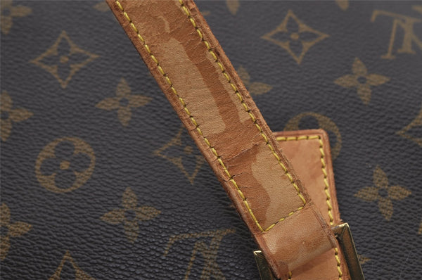 Authentic Louis Vuitton Monogram Cabas Mezzo Shoulder Tote Bag M51151 LV 6340I
