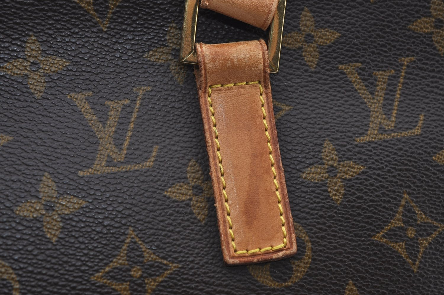 Authentic Louis Vuitton Monogram Cabas Mezzo Shoulder Tote Bag M51151 LV 6340I