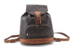 Authentic LOUIS VUITTON Monogram Montsouris MM Backpack M51136 LV 6341C