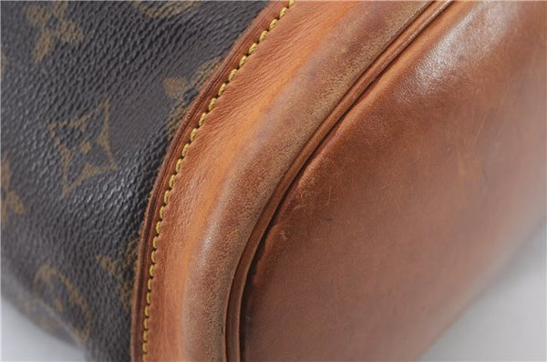 Authentic LOUIS VUITTON Monogram Montsouris MM Backpack M51136 LV 6341C