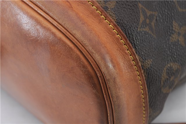 Authentic LOUIS VUITTON Monogram Montsouris MM Backpack M51136 LV 6341C