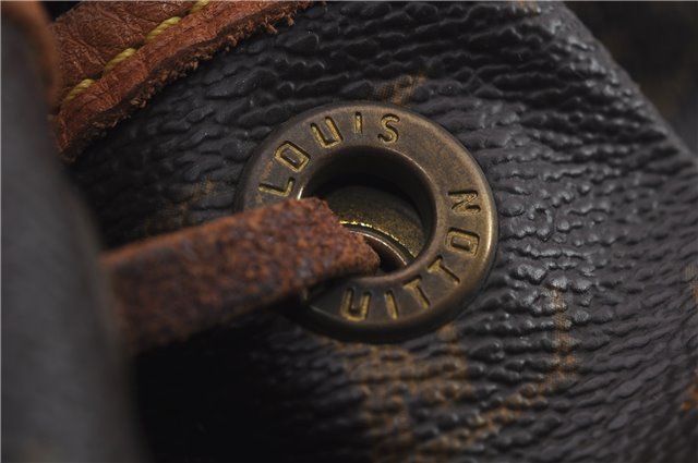 Authentic LOUIS VUITTON Monogram Montsouris MM Backpack M51136 LV 6341C