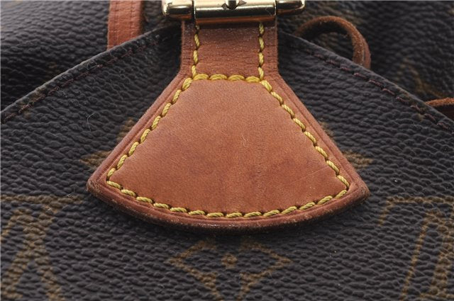 Authentic LOUIS VUITTON Monogram Montsouris MM Backpack M51136 LV 6341C