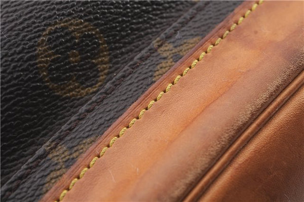 Authentic LOUIS VUITTON Monogram Montsouris MM Backpack M51136 LV 6341C