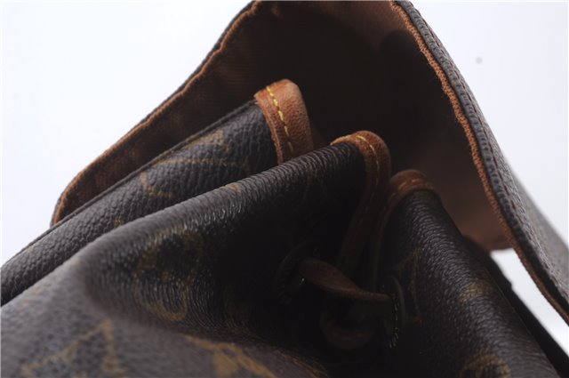 Authentic LOUIS VUITTON Monogram Montsouris MM Backpack M51136 LV 6341C
