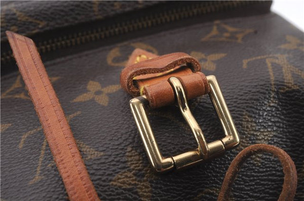 Authentic LOUIS VUITTON Monogram Montsouris MM Backpack M51136 LV 6341C