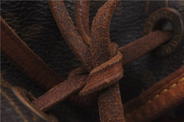 Authentic LOUIS VUITTON Monogram Montsouris MM Backpack M51136 LV 6341C