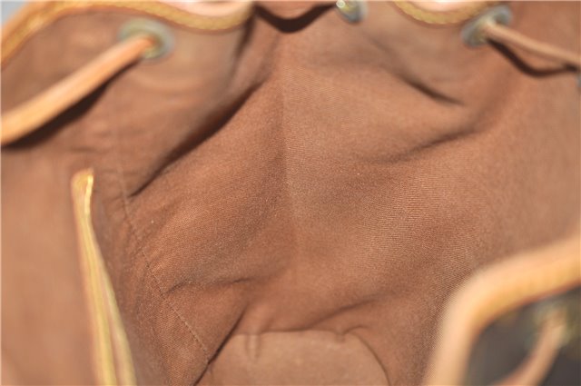 Authentic LOUIS VUITTON Monogram Montsouris MM Backpack M51136 LV 6341C