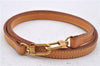 Authentic Louis Vuitton Leather Shoulder Strap Beige 44.5" LV 6341D