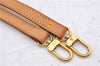 Authentic Louis Vuitton Leather Shoulder Strap Beige 44.5" LV 6341D