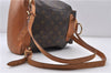 Authentic LOUIS VUITTON Monogram Montsouris MM Backpack M51136 LV 6342C