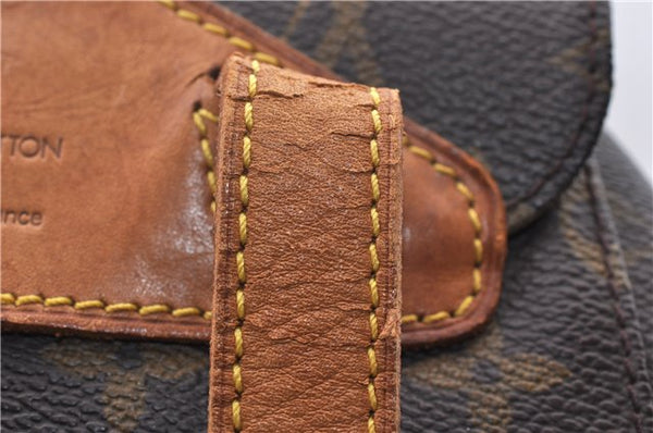 Authentic LOUIS VUITTON Monogram Montsouris MM Backpack M51136 LV 6342C