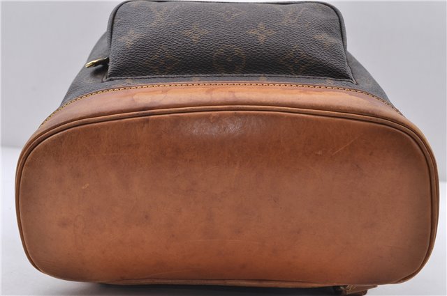 Authentic LOUIS VUITTON Monogram Montsouris MM Backpack M51136 LV 6342C
