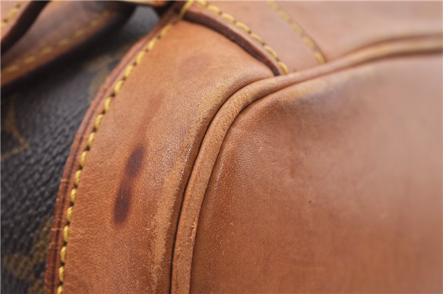 Authentic LOUIS VUITTON Monogram Montsouris MM Backpack M51136 LV 6342C