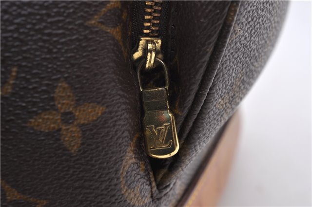 Authentic LOUIS VUITTON Monogram Montsouris MM Backpack M51136 LV 6342C