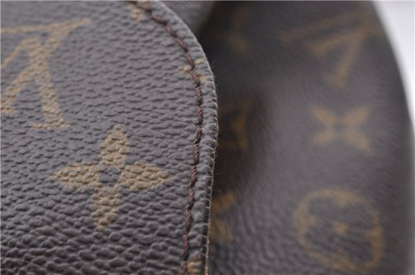 Authentic LOUIS VUITTON Monogram Montsouris MM Backpack M51136 LV 6342C