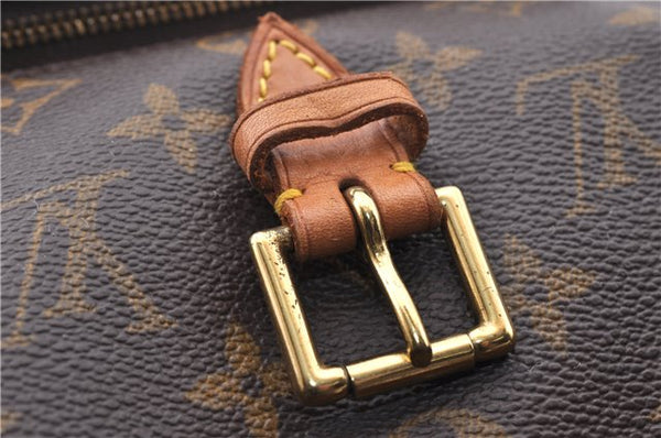 Authentic LOUIS VUITTON Monogram Montsouris MM Backpack M51136 LV 6342C