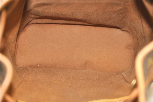 Authentic LOUIS VUITTON Monogram Montsouris MM Backpack M51136 LV 6342C