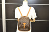 Authentic LOUIS VUITTON Monogram Montsouris MM Backpack M51136 LV 6342C