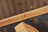 Authentic Louis Vuitton Monogram Neverfull MM Shoulder Tote Bag M40156 LV 6342I