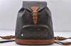 Authentic LOUIS VUITTON Monogram Montsouris MM Backpack M51136 LV 6343C