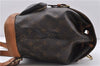 Authentic LOUIS VUITTON Monogram Montsouris MM Backpack M51136 LV 6343C