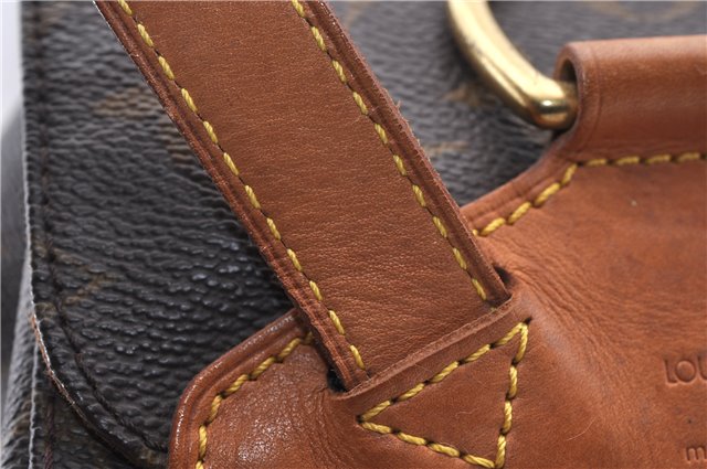Authentic LOUIS VUITTON Monogram Montsouris MM Backpack M51136 LV 6343C