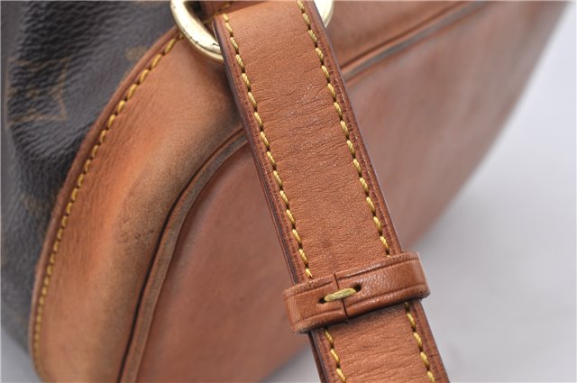 Authentic LOUIS VUITTON Monogram Montsouris MM Backpack M51136 LV 6343C