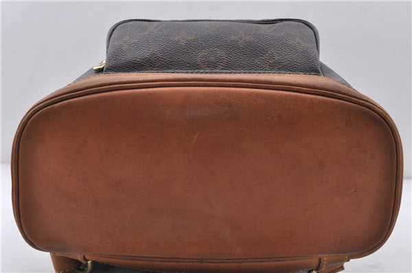 Authentic LOUIS VUITTON Monogram Montsouris MM Backpack M51136 LV 6343C