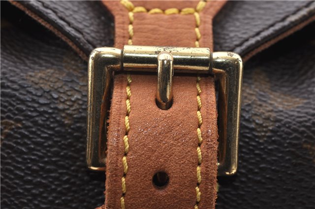 Authentic LOUIS VUITTON Monogram Montsouris MM Backpack M51136 LV 6343C