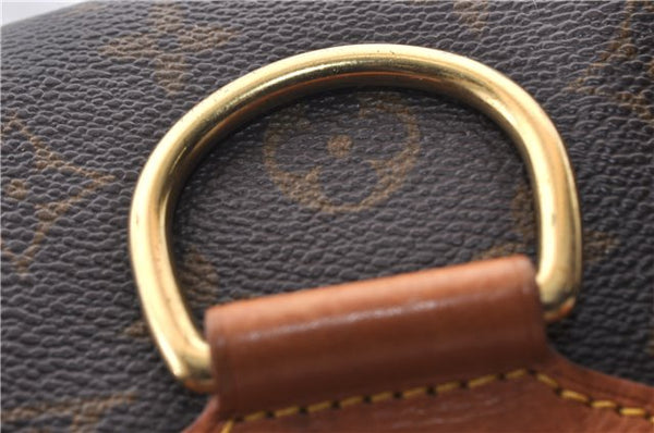 Authentic LOUIS VUITTON Monogram Montsouris MM Backpack M51136 LV 6343C