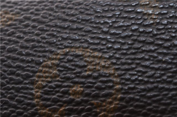 Authentic LOUIS VUITTON Monogram Montsouris MM Backpack M51136 LV 6343C