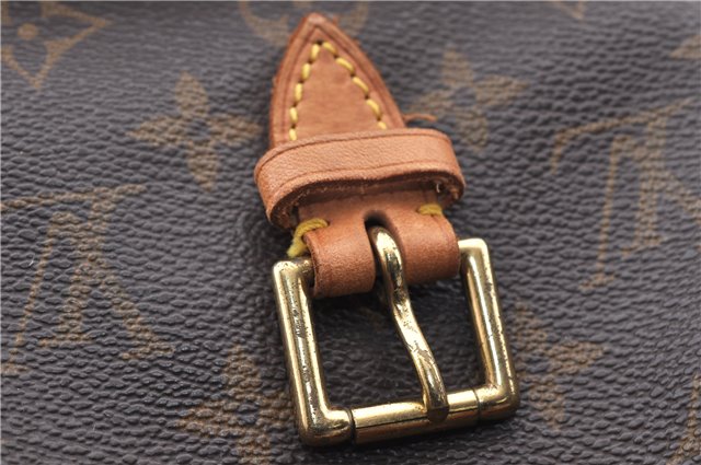 Authentic LOUIS VUITTON Monogram Montsouris MM Backpack M51136 LV 6343C